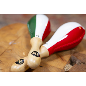 Maracas Meinl Estándar Bandera Mexicana