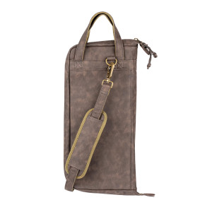 Funda para baquetas Meinl de polipiel marrón