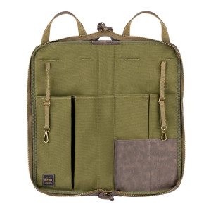 Funda para baquetas Meinl de polipiel marrón