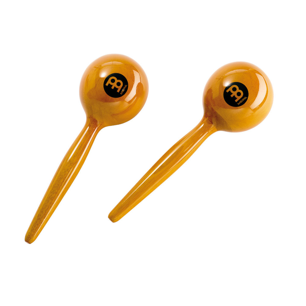Pair of Round Amber Meinl Maracas