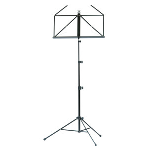 Nomad Folding Music Stand 3-Leg Black with Bag