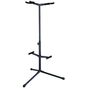 Soporte Nomad para 2 guitarras negro