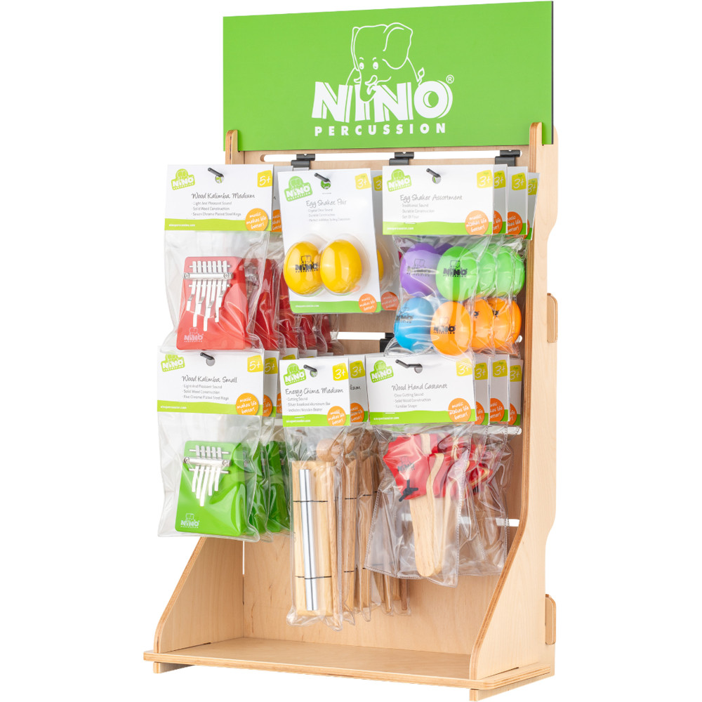 Lot Nino Percussions Présentoir Comptoir