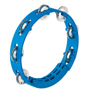 Nino ABS Tambourine 8"/1 Row Blue