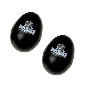 Par de huevos shaker Nino negro