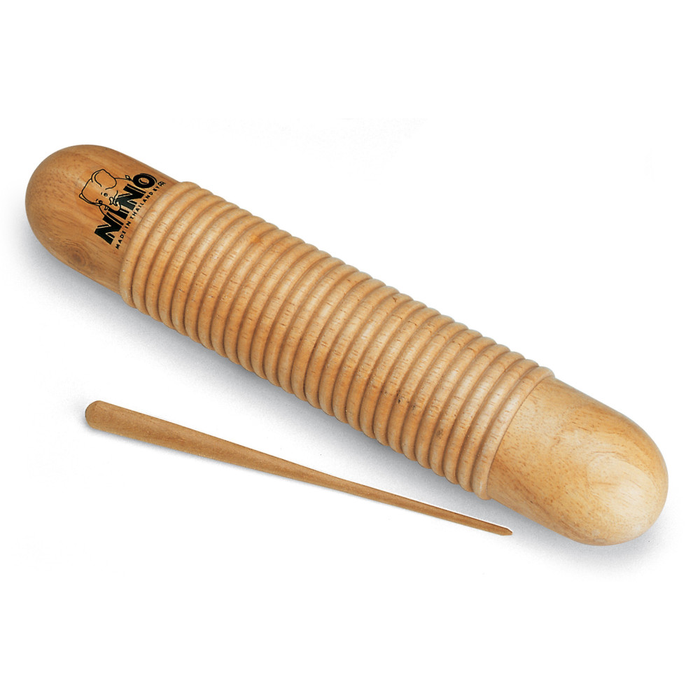 Guiro de madera Nino con rascador