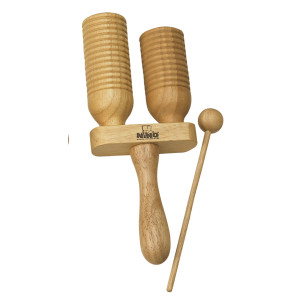 Juego 2 Cencerros A-go-go Nino de madera