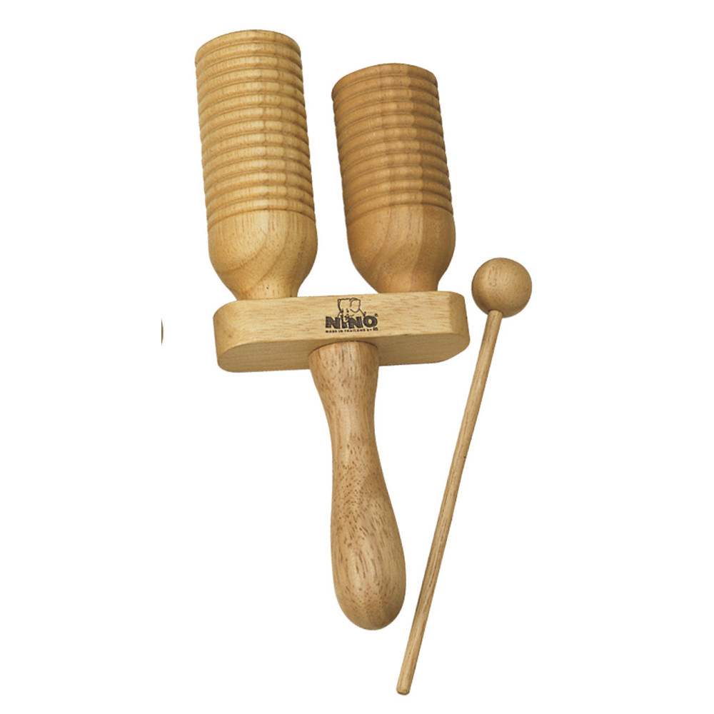 Juego 2 Cencerros A-go-go Nino de madera