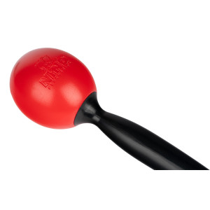 Maracas Nino Plastique Ronds Med Rouge