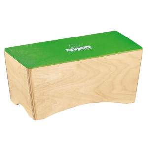 Nino Natural/Green Bongos Cajon