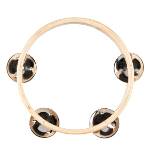 Pandereta Nino de madera 6"/1 fila