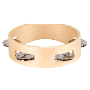 Tambourin Nino Bois 6"/1 Rang