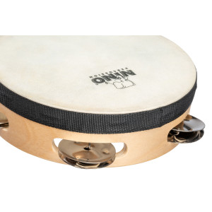 Tambourine Nino Wood 6"/1 Row