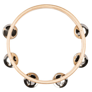 Pandereta Nino de madera 8"/1 fila