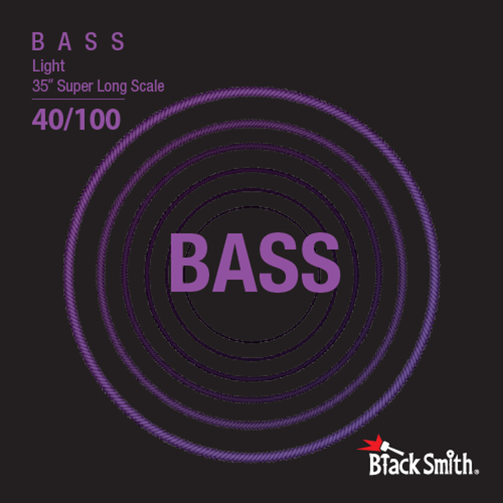 Black Smith 4-String Bass Guitar 40-100 35