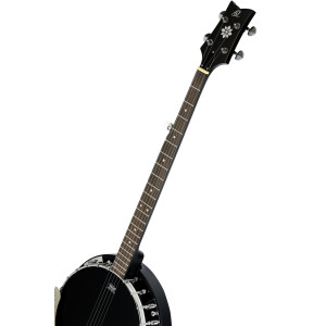 Banjo Ortega, 5 cuerdas, negro