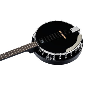 Banjo Ortega, 5 cuerdas, negro