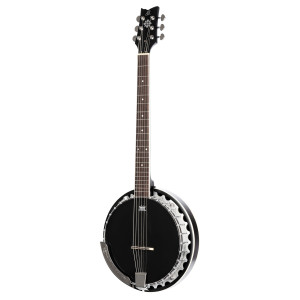 Ortega Banjo, 6 Strings, Electric, Black