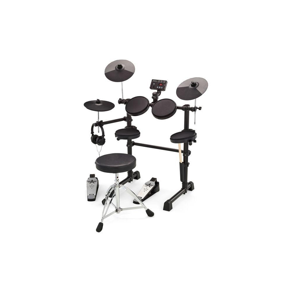 La batería electrónica Thomann Millenium HD 120 es perfecta para músicos de todos los niveles. Con una construcción robusta 