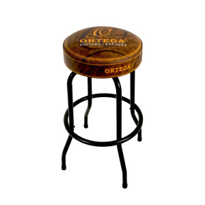 Tabouret Ortega 30" Noir Et Brun