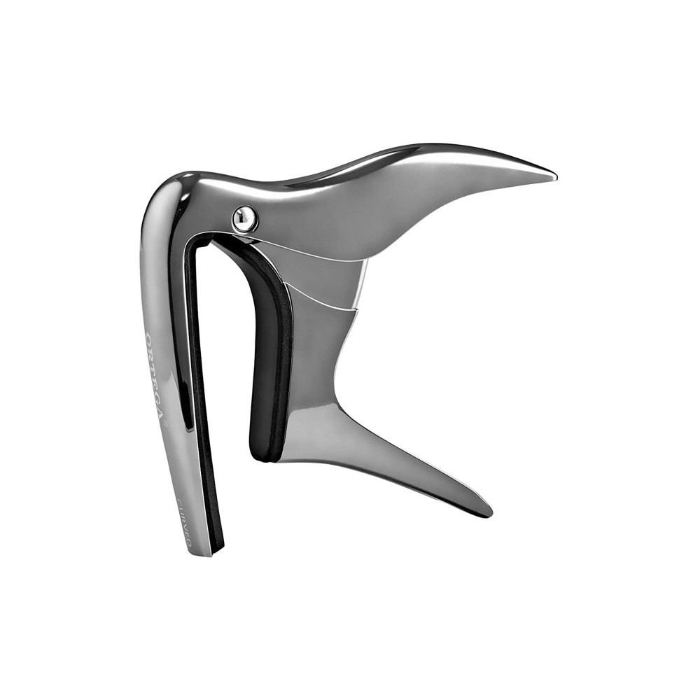 Ortega Acoustic Capo Chrome Black