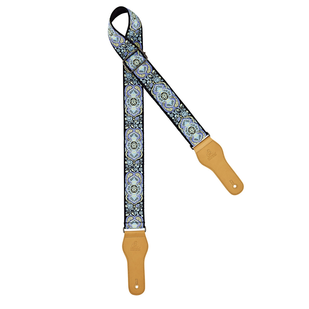Ortega Blue Cotton Guitar Strap