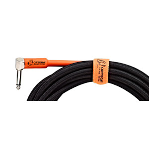 Cable de guitarra Ortega 3 m Jack Jack Acodado
