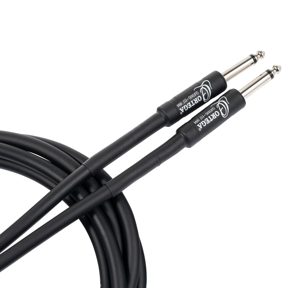 Cable para guitarra Ortega 3 m jack-jack