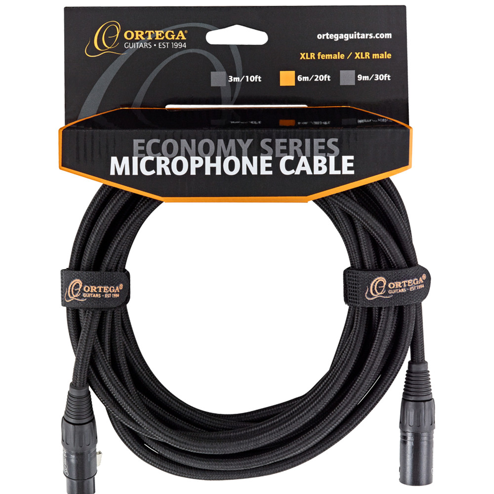 Cable Micro Ortega 3 m XLR XLR