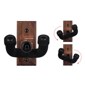 Soporte de pared para guitarra Ortega nogal