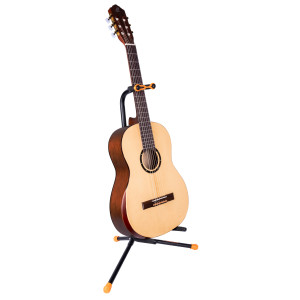 Soporte de guitarra Ortega plegable negro
