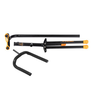 Soporte de guitarra Ortega plegable negro