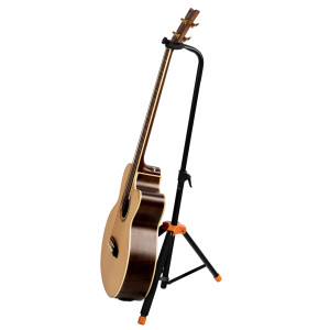 Soporte de guitarra Ortega plegable negro