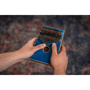 Kalimba Ortega 17 Notes Do Majeur Bleu