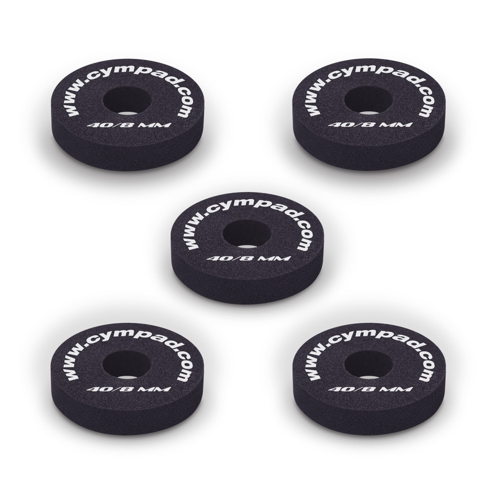 Set of 5 Cympad Optimizer Pads 40/8 mm