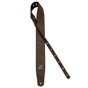 Ortega Leather Guitar Strap Desert Ston