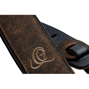 Ortega Leather Guitar Strap Desert Ston