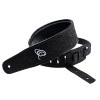 Ortega Guitar Strap Byz. Black Leather