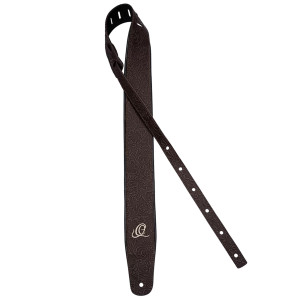 Ortega Guitar Strap Leather Byz. Cocoa