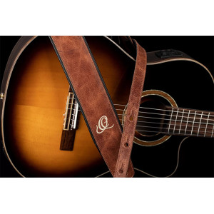 Courroie Guitare Ortega Cuir V. Caramel