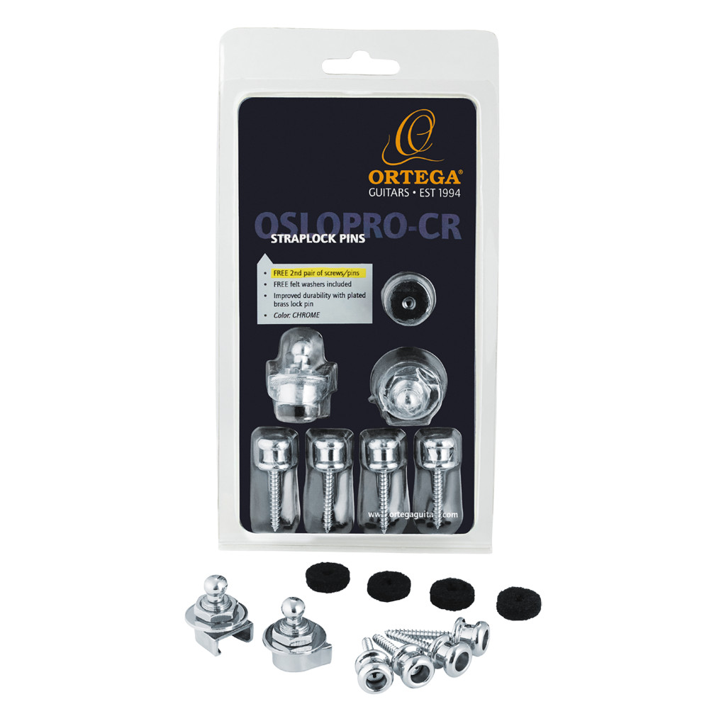 Ortega Straplok Set, Pro, Chrome