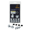 Ortega Straplok Set, Pro, Chrome