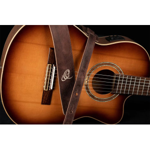 Correa de guitarra Ortega Suede Peat