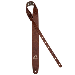 Courroie Guitare Ortega Suede Caramel