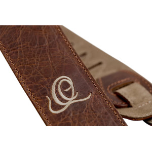 Ortega Suede Vintage Malt Guitar Strap