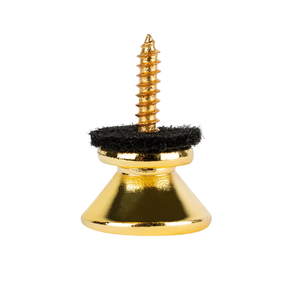 Pair of Ortega Golden Strap Buttons