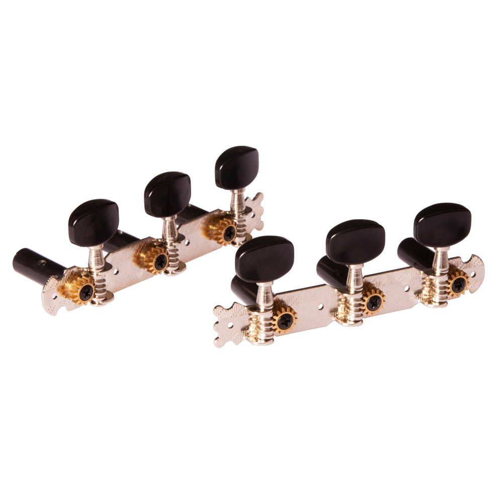 Ortega Student Chrome Mechanical Tuning Pegs