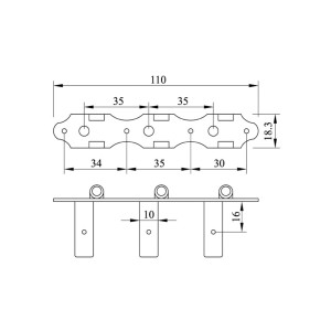 Juego Mecaniques Ortega Deluxe Dorado Negro