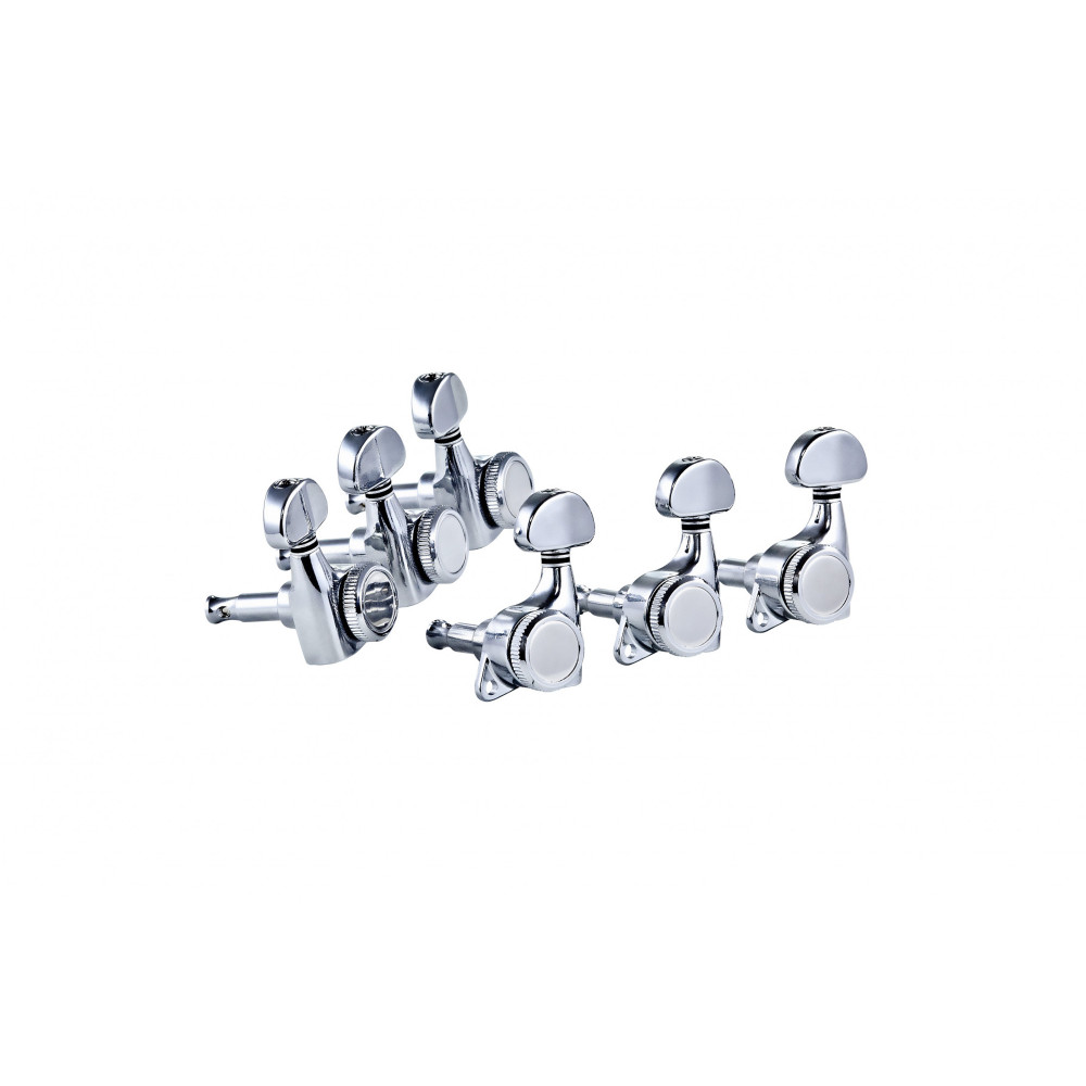 Ortega Mechanical Tuners Elec Lock 3+3 Chr