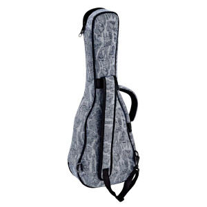 Funda para ukelele concierto Ortega azul vaquero